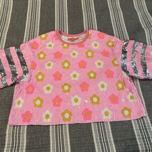 Simply Southern Women’s Size Medium Sequence Top